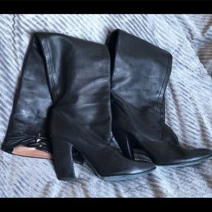 Sigerson Morrison Thigh High Leather Boots / W8.5